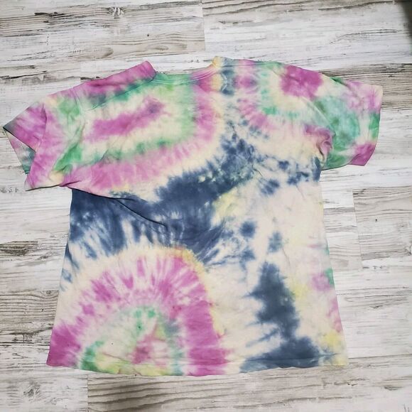 Tye Dye Shirt Size XL 1991 Milk Duds Candy Vintage Cow 🐄 Shirt - Picture 5 of 5